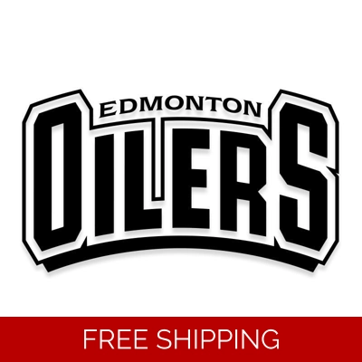 NHL Hockey Edmonton Oilers Die Cut Vinyl Decal sticker